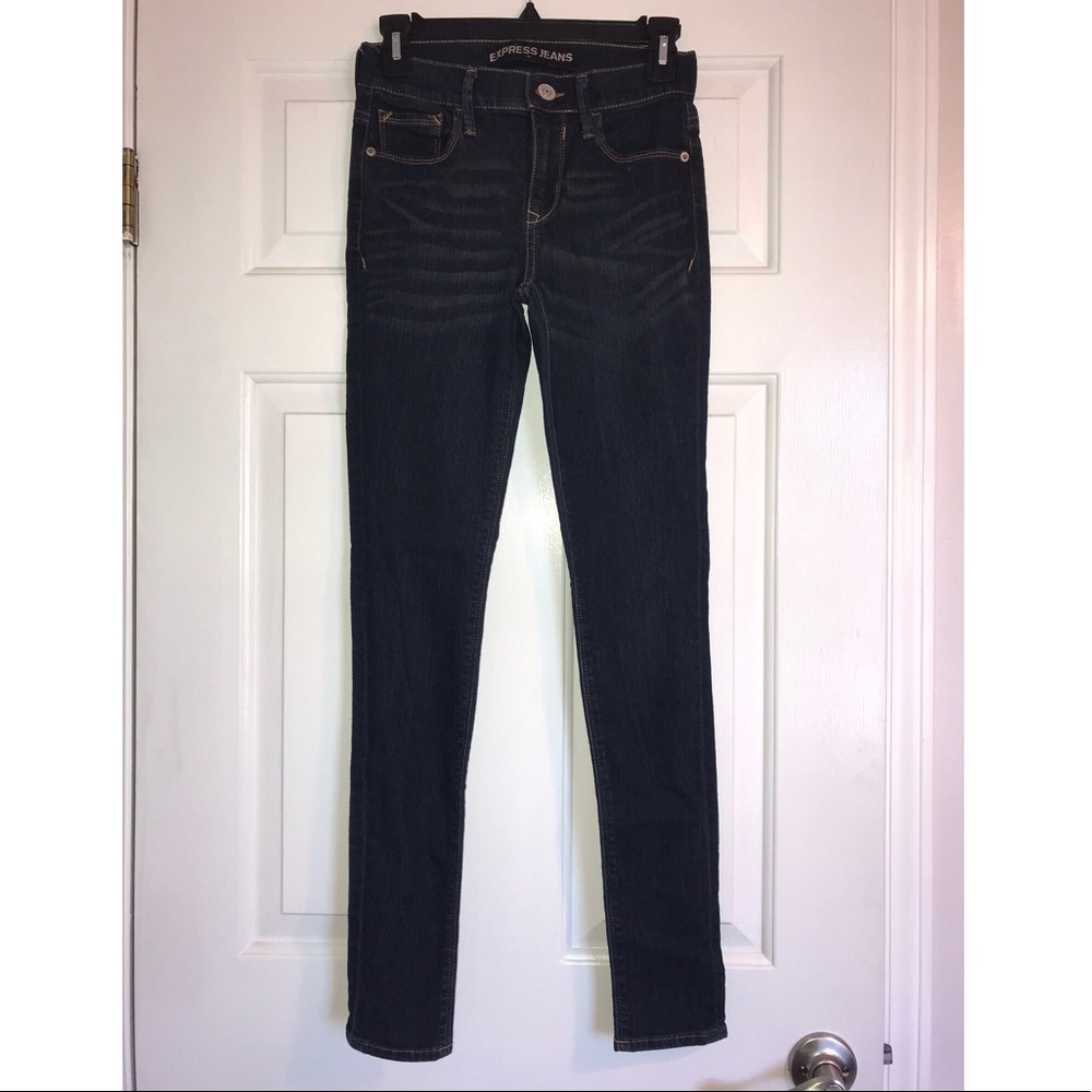 Express Mid-Rise Jeans
